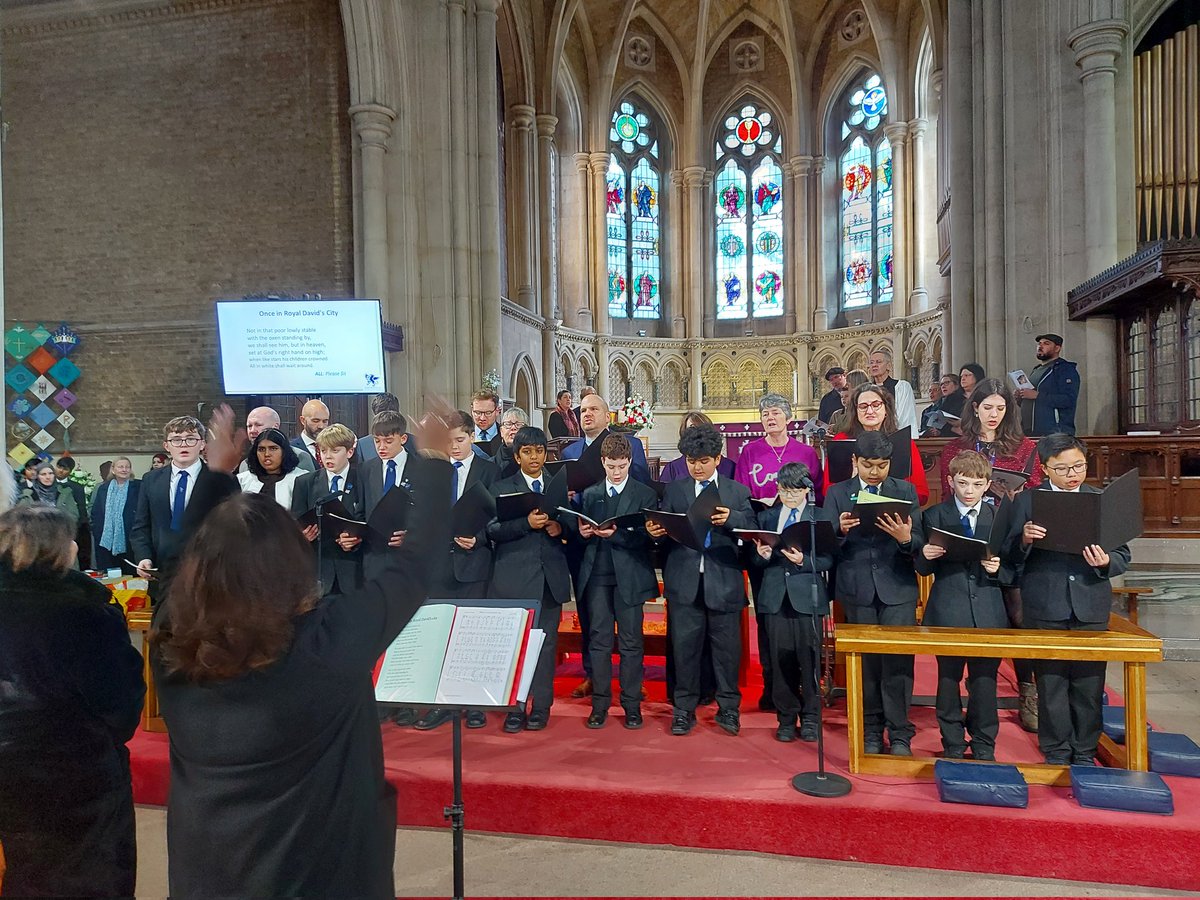 Our Carol Service was very special this morning..! Thank you to St Matthew's church for hosting us..! #Christmas