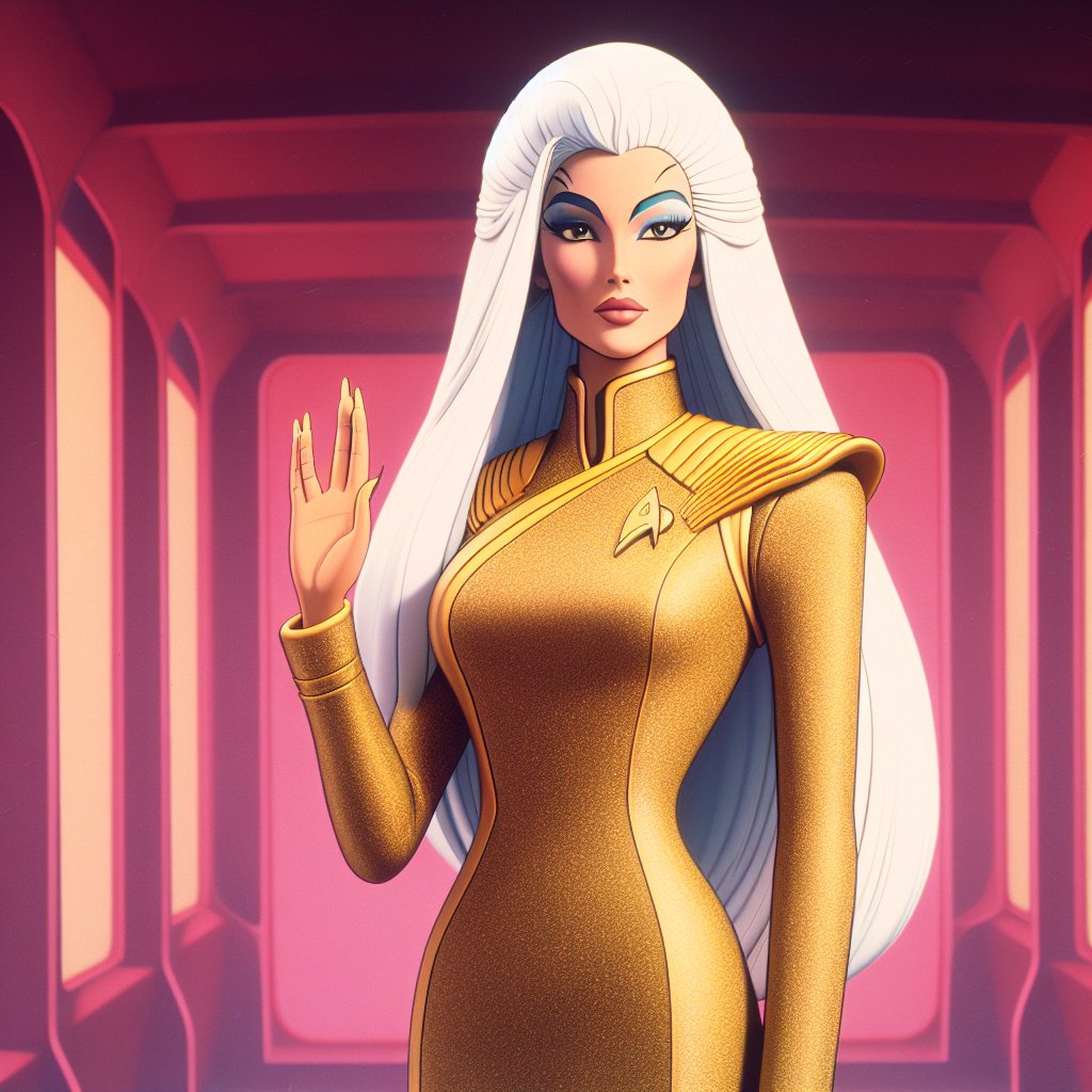 Good morning from Captain Anne, Starfleet (via AI )