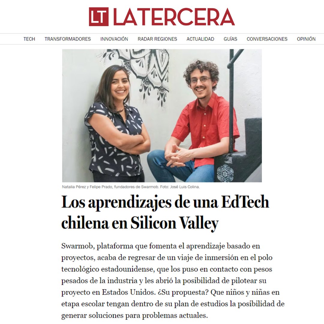 Swarmob: Aprendizajes con Impacto tweet media