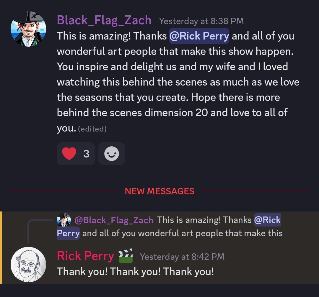@RichardHPerry senpai noticed me! I think as a DM I can die happy now... it's definitely a huge tick on my DM bucket list. Now to get super inspired and start building my own sets. Hardware and hobby stores here I come!
