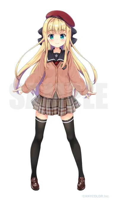 にじさんじ所属、物述有栖ちゃんの新衣装のお仕立てをさせていただきました! 宜しくお願いします!  #ぽにょにょぺ新衣装