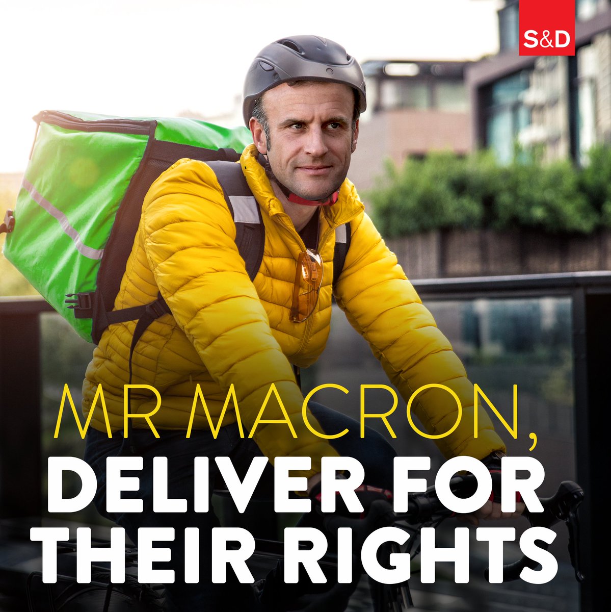 President @EmmanuelMacron, this is your chance to do right by millions of workers in the gig economy! Don’t fall for the self-serving lobbyists of Uber and co. Tomorrow France must back the EU Platform Work Directive to protect on-demand workers and real self employed.