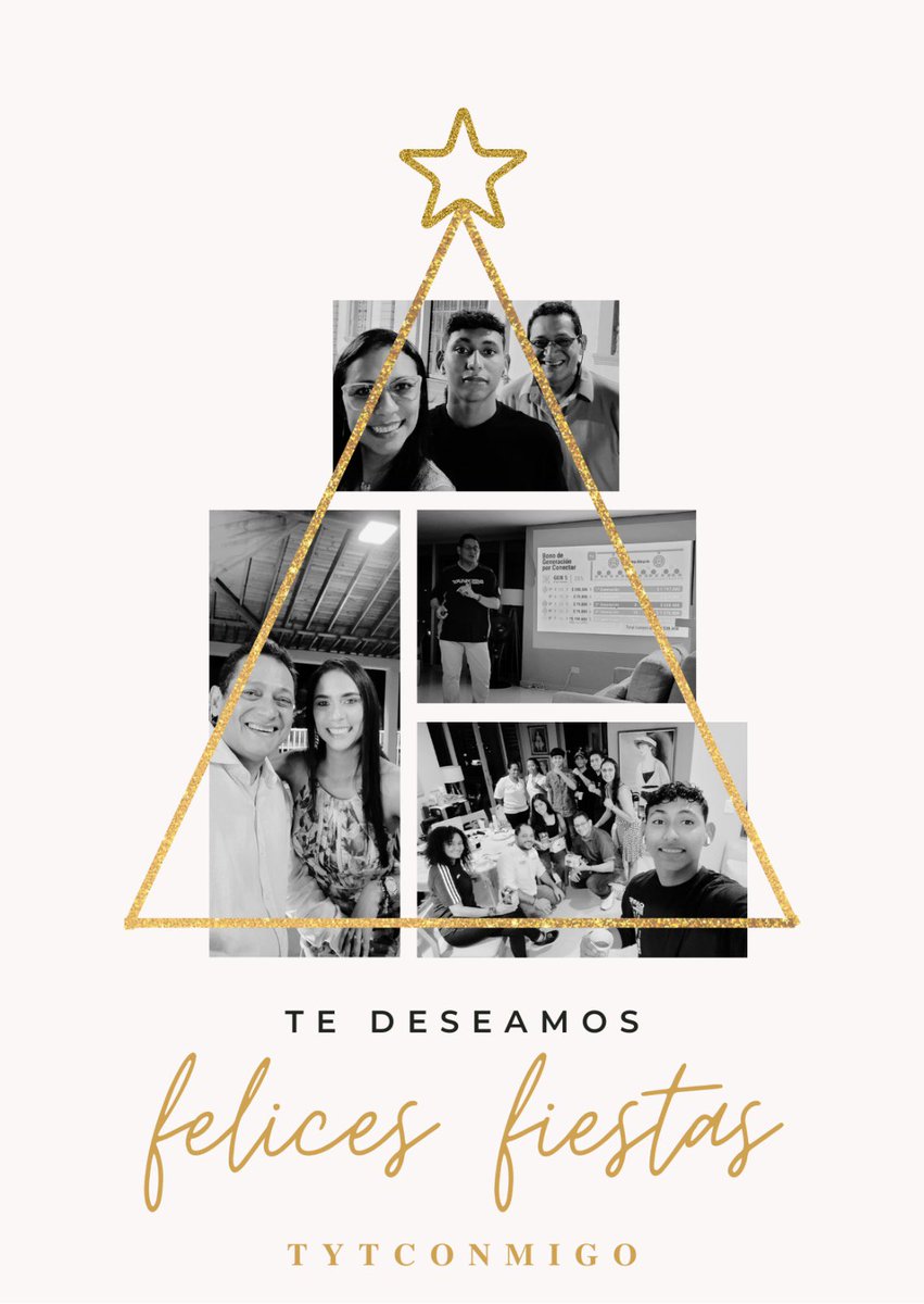 Felices fiestas. Lo mejor para cada uno