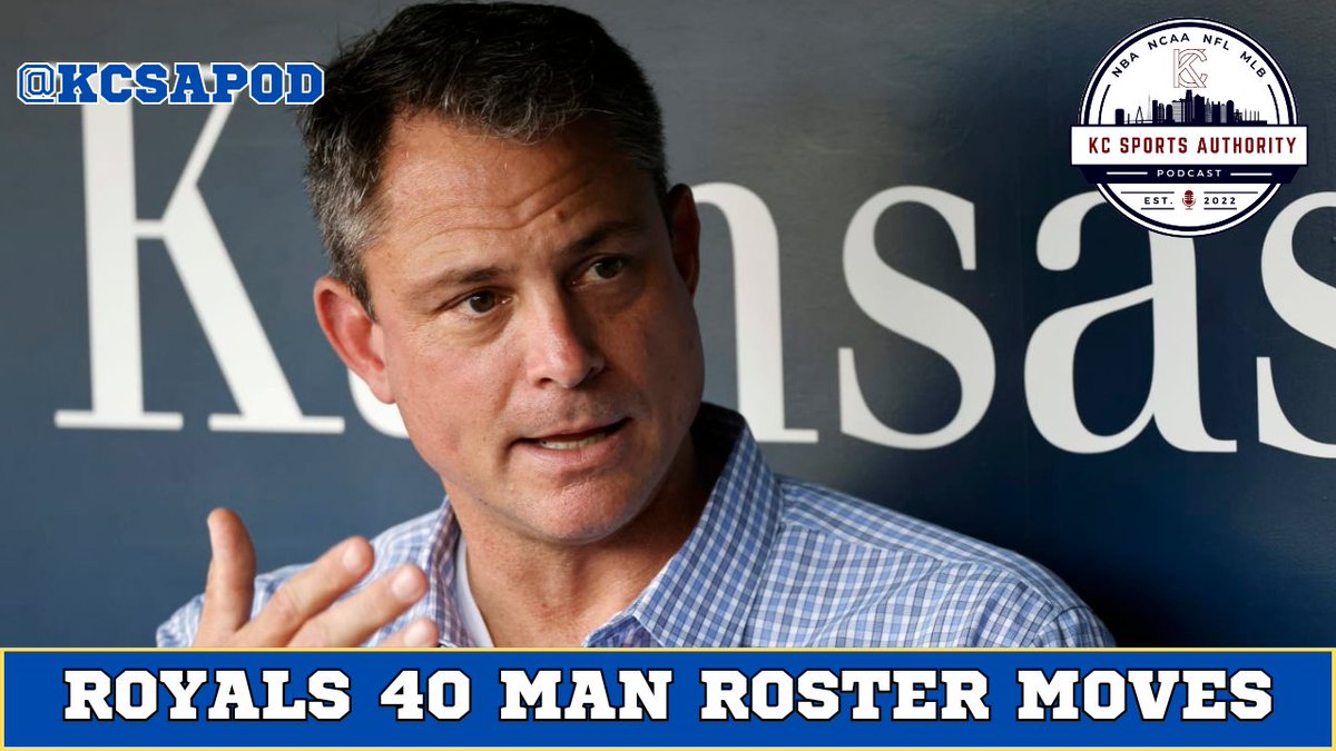 🚨 The Royals made a couple of 40 man Roster moves to make room for the new FA signings. We have those moves covered for you 👇

📽 youtu.be/A9cvXdqLpuo?si…

#royals #kansascityroyals #mlb #royalsbaseball