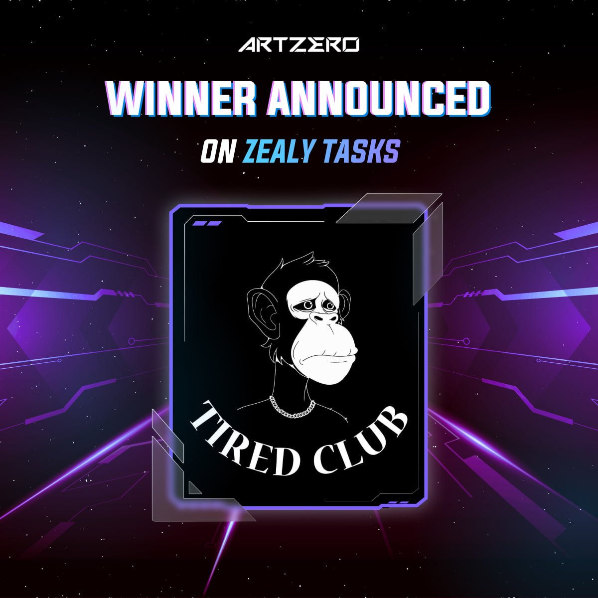 ArtZero_io's tweet image. 🏆 The @Tired__Club Zealy task winners have been unveiled! 🎉 Huge congratulations to all the winners!

- Check out the winning entries on Zealy task: docs.google.com/spreadsheets/d…
- Discover the 5 lucky PMP stakers: docs.google.com/spreadsheets/d…
⏰ Minting window: Dec 21, 2023, 17:00 - Dec…