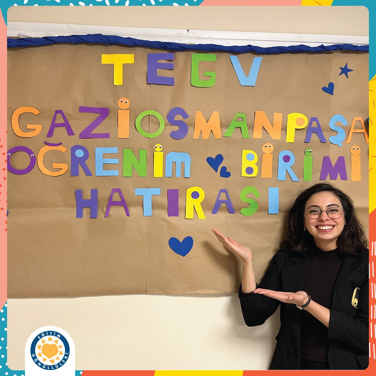 Gaziosmanpaşalı çocuklarımız TEGV’in renkli ve eğlenceli dünyasıyla buluştu! 💛
Gaziosmanpaşa Öğrenim Birimimiz sadece dört duvarıyla değil, nitelikli eğitimle yeşeren umut tohumlarıyla çocuklarımızın yarınlarına ışık olacak. 
+