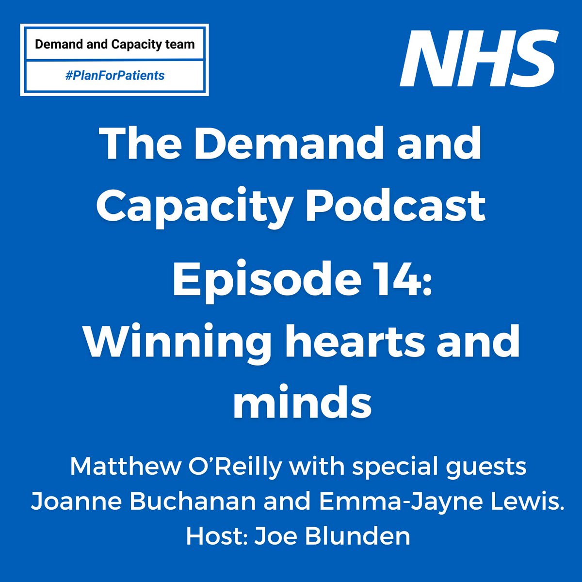 Latest in the demand and capacity podcast series⬇️
soundcloud.com/user-991522780…

Hear about the great work in therapy services @AneurinBevanUHB @ABCiAb @IzabelaSpernaes 

Great to work with @Emma_222 @kity700 and to share your inspirational story
#PlanForPatients