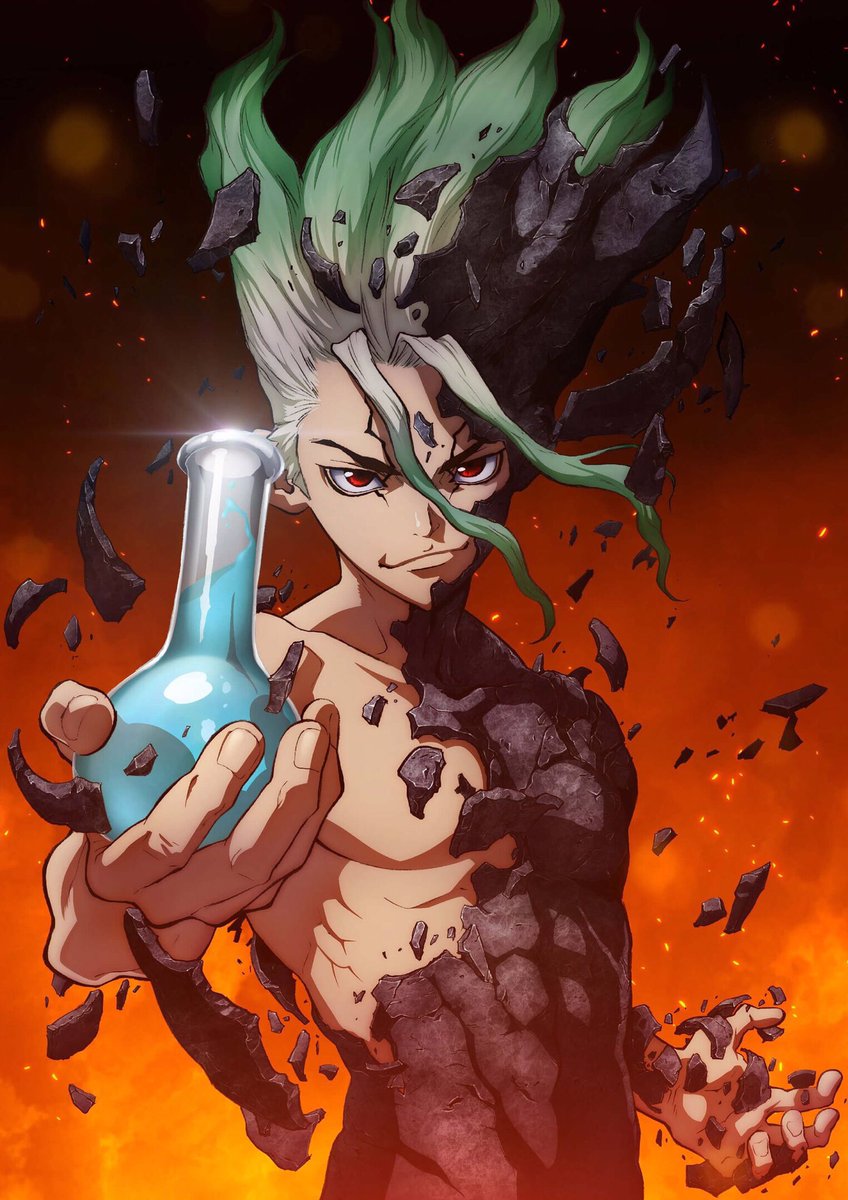 Dr. STONE Season 4 is confirmed to be the "Final Season", titled Dr. STONE SCIENCE FUTURE! 

✨More: animetv-jp.net/news/dr-stone-…