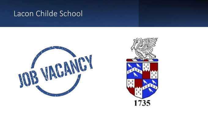 📣Job Opportunities at Lacon Childe School. Posts available are: Teacher of French, Pastoral Support Room Manager and Administrative Assistant. Please see our website for more information lacon-childe.org.uk/home