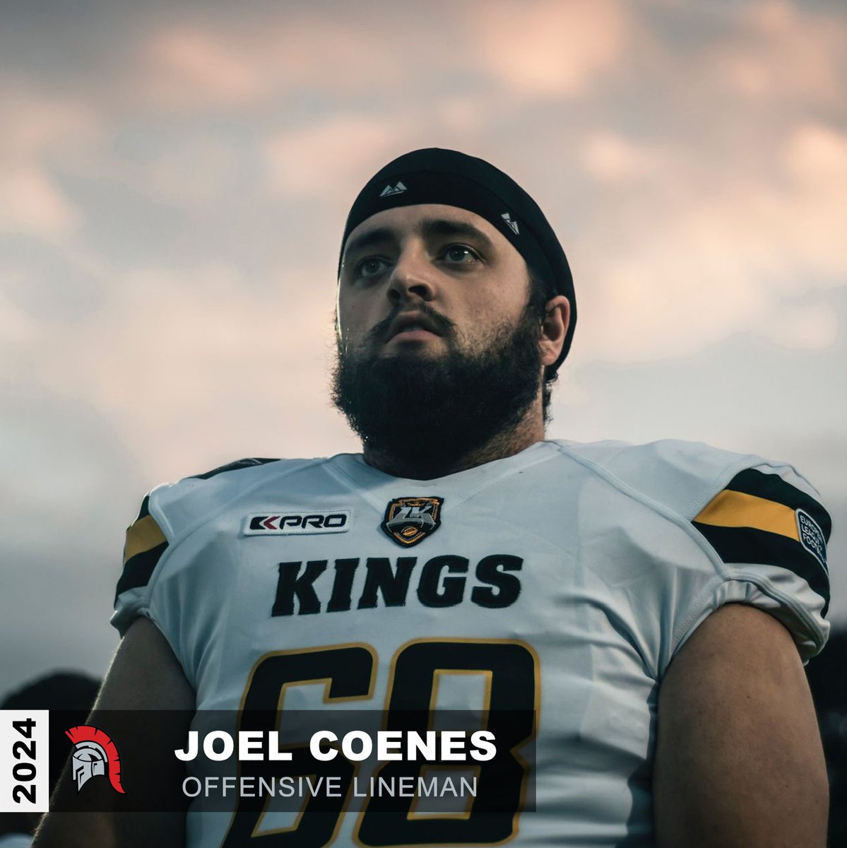 Wir freuen uns, bekannt geben zu können, dass Joel Coenes in der Season 2024 die O-Line der Centurions verstärkt. OL Coach Greg Studrawa: 'Very excited to sign Joel. Strong and athletic with the desire to work to be the best he can be.'