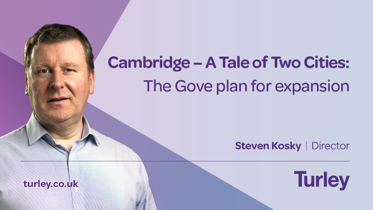 Following Michael Gove’s recent speech and reaction from local leaders, Director, Steven Kosky shares his insights on the #NPPF updates, their impact on #Cambridge’s development and how we can best balance heritage context with urban growth: turley.co.uk/comment/michae… #Planning