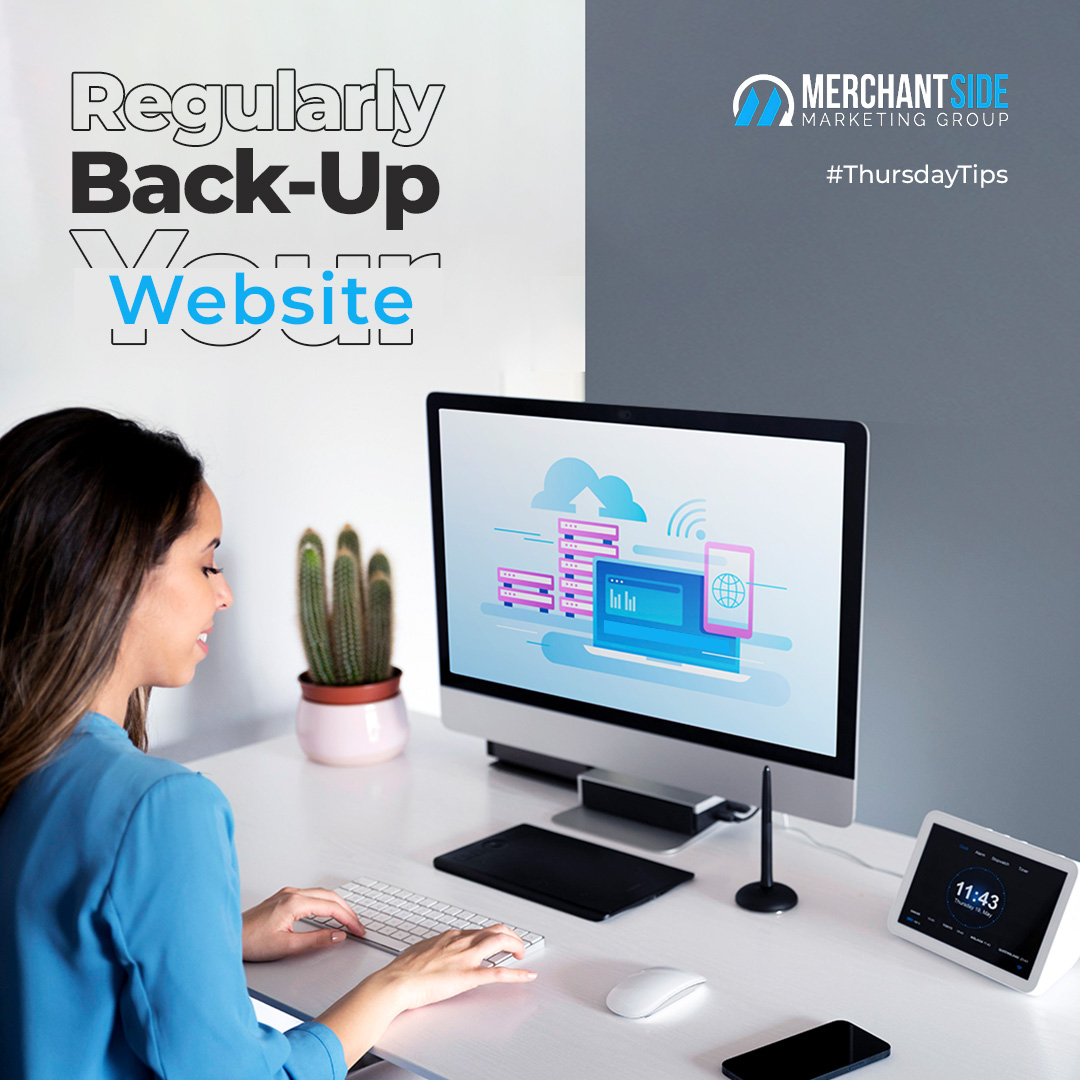 MerchantSide's tweet image. Protect your online presence! Regularly back up your website to safeguard your data and SEO rankings. Don't risk disappearing from search results. 

#WebsiteBackup #DataProtection #SEO #WebsiteMaintenance #ThursdayTips