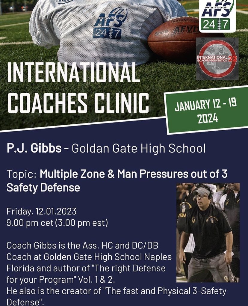 coachPJGibbs's tweet image. Extremely honored to speaking to a great group of coaches across the world this January thank you to the ICC and @CoachColonia for the opportunity 🏴‍☠️