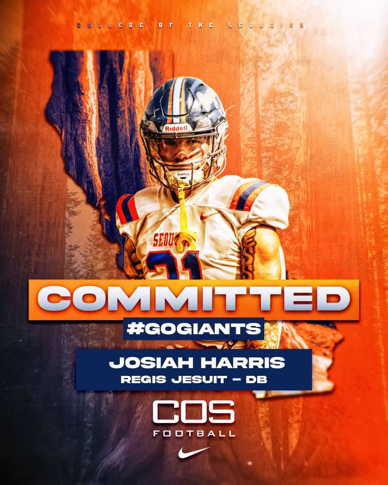 Josiah Harris (@josiahharris_15) on Twitter photo I am proud to announce that I am 100% committed to <a href="/COSGIANTS_FB/">COS Giants Football</a> Let’s go to work! #GoGiants <a href="/Coach_Mendonca/">Coach Mendonca</a> <a href="/Coach_Knox/">Sean Knox- MA Human Performance and Sport</a>
<a href="/CAPPFootball/">C.A.P.P. Football Academy</a> I am proud to announce that I am 100% committed to <a href="/COSGIANTS_FB/">COS Giants Football</a> Let’s go to work! #GoGiants <a href="/Coach_Mendonca/">Coach Mendonca</a> <a href="/Coach_Knox/">Sean Knox- MA Human Performance and Sport</a>
<a href="/CAPPFootball/">C.A.P.P. Football Academy</a>