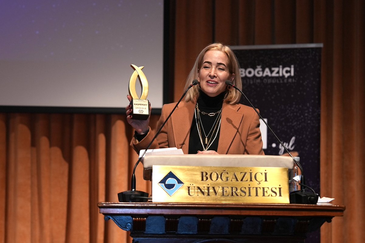 Kaspersky, Boğaziçi Üniversitesi Bilişim Kulübü Compec tarafından düzenlenen 11. Boğaziçi Bilişim Ödülleri'nde yüz binlerce kişinin oyları ve jürinin değerlendirmesiyle “Yılın En İyi Siber Güvenlik Şirketi” ödülünü almaya hak kazandı.