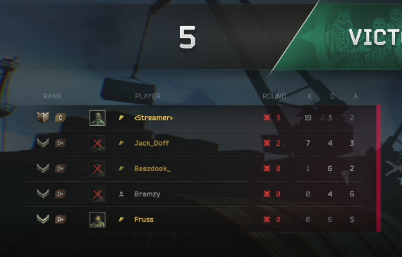 Cool and normal ranked competitive gameplay. Once you hit high ARP you are stuck with incredibly long match times so you can't play without either waiting forever or ruining lobbies for others #EscapeFromTarkovArena