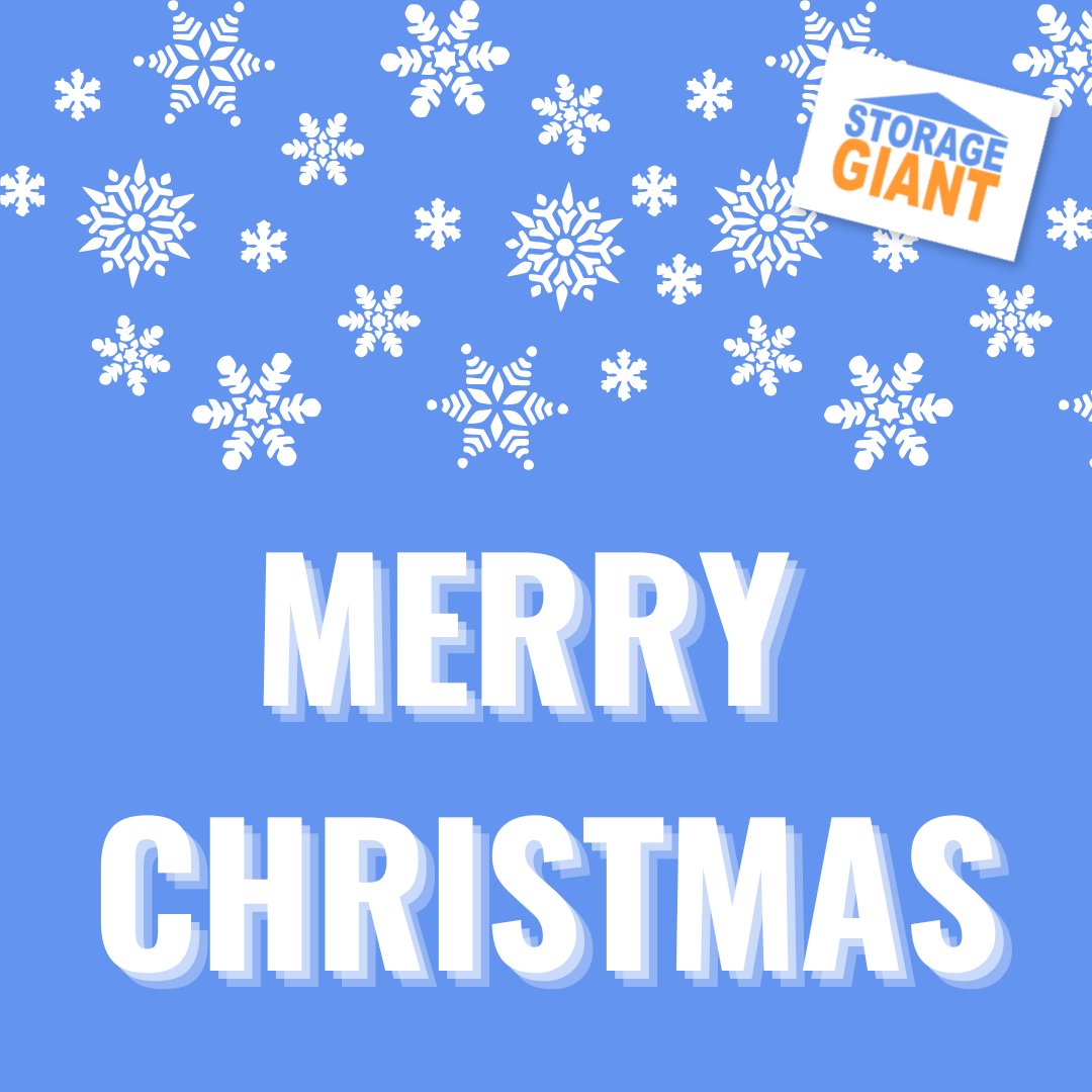 Merry Christmas from everyone at Storage Giant! 🎄

#StorageGiant #UKStorage #DomesticStorage #BusinessStorage #StorageUnits #LocalStorage #StorageLocations #SG #StorageGiantTeam #MerryChristmas
