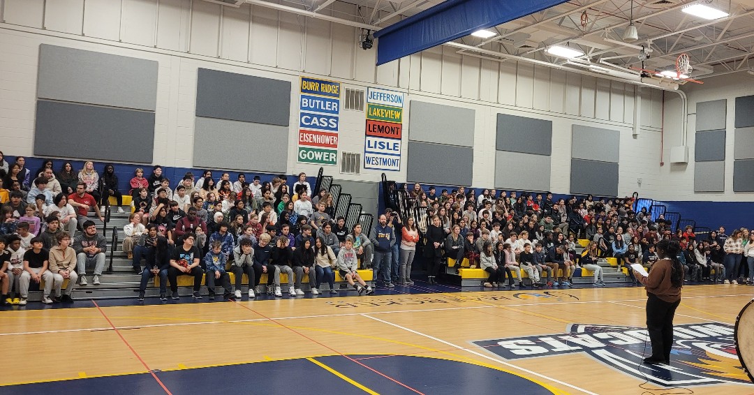 Maercker60's tweet photo. Westview Hills recently held an assembly to honor all of the students involved with many extracurricular activities! Members of the bands, student leadership teams, clubs, teams, students who participated in art contests and more were celebrated by their peers. Go Wildcats! https://t.co/tXXxTYEeRC