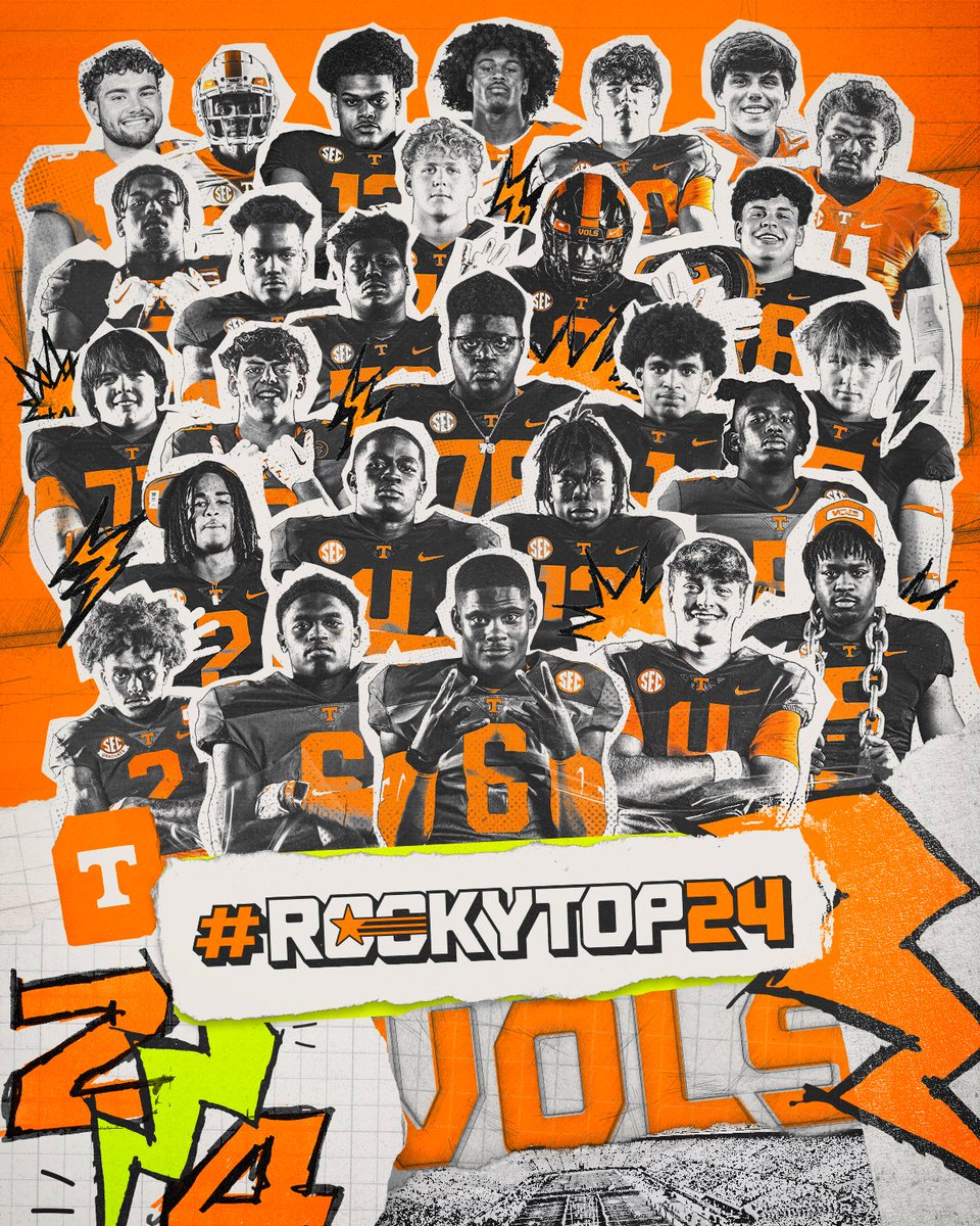 squad is all here!! #RockyTop24 🍊