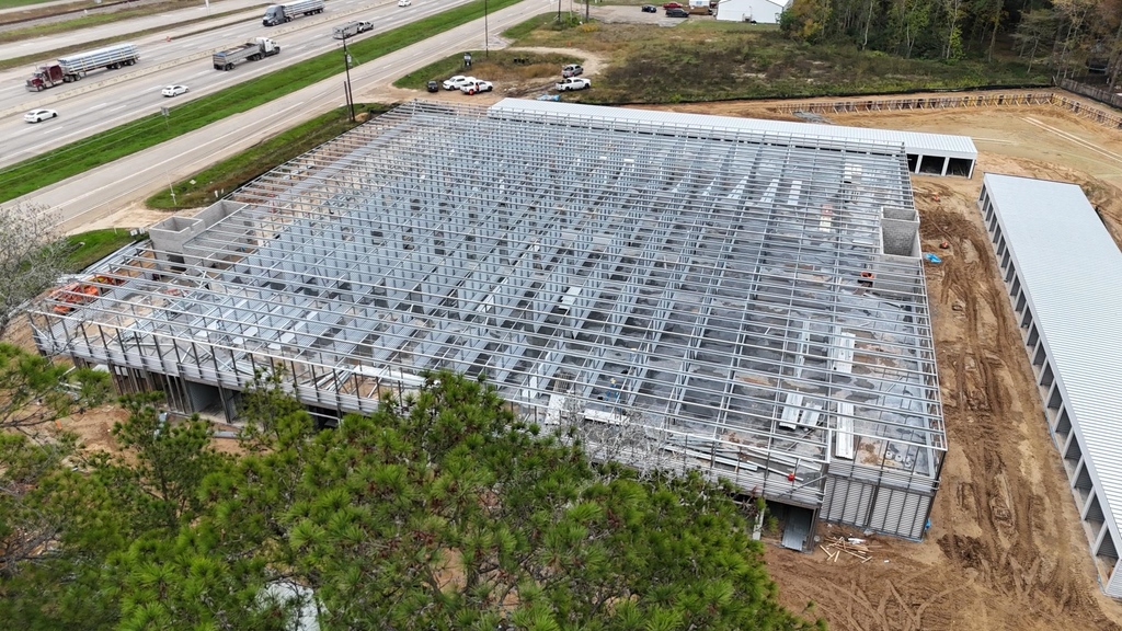 Forging ahead in New Caney, Texas with this 92,000 square foot, multi- and single-story build. The team at Forge would love to help you plan out your next project. 

#forgeahead #steelbuildingexperts #selfstorage #selfstoragefacility #selfstorageindustry #selfstorageinvesting