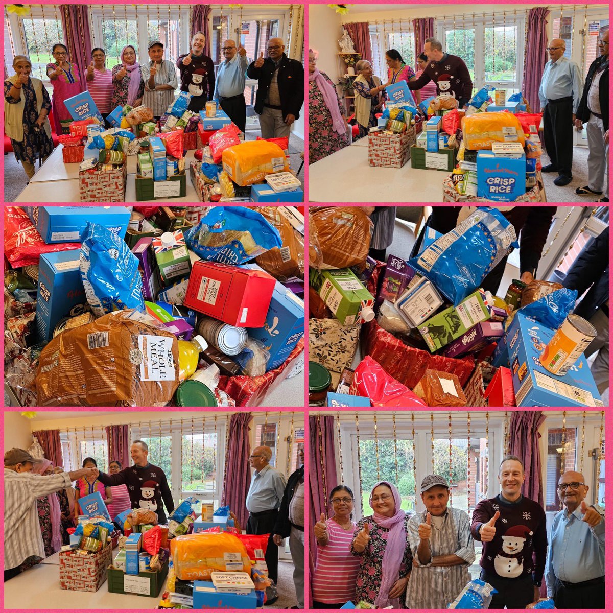 A heartfelt shoutout to @RusheyMeadAcad Your amazing hampers lit up our shelter scheme. Residents are truly touched, & over the moon! Thank you for making this season brighter for everyone 🙏🏼♥️ #CommunityKindness #Grateful #RusheyMeadAcademyMagic