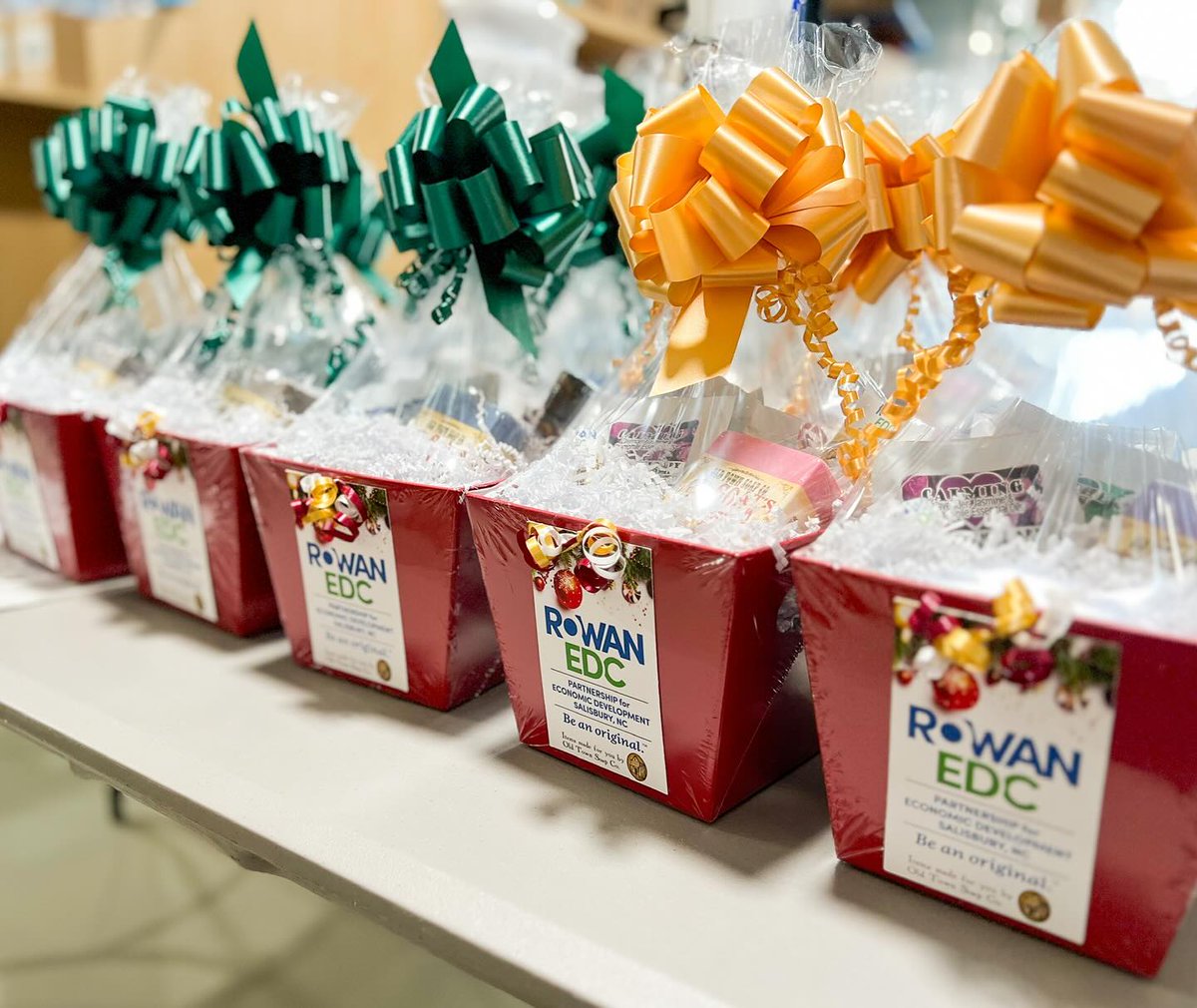 Thrilled to share that this holiday season, our board members received gifts manufactured right here in Rowan County! 🎁 As you wrap up your holiday shopping, we invite you to join us in shopping local. #MadeInRowan #MadeInNC #ShopLocal #RowanCountyNC