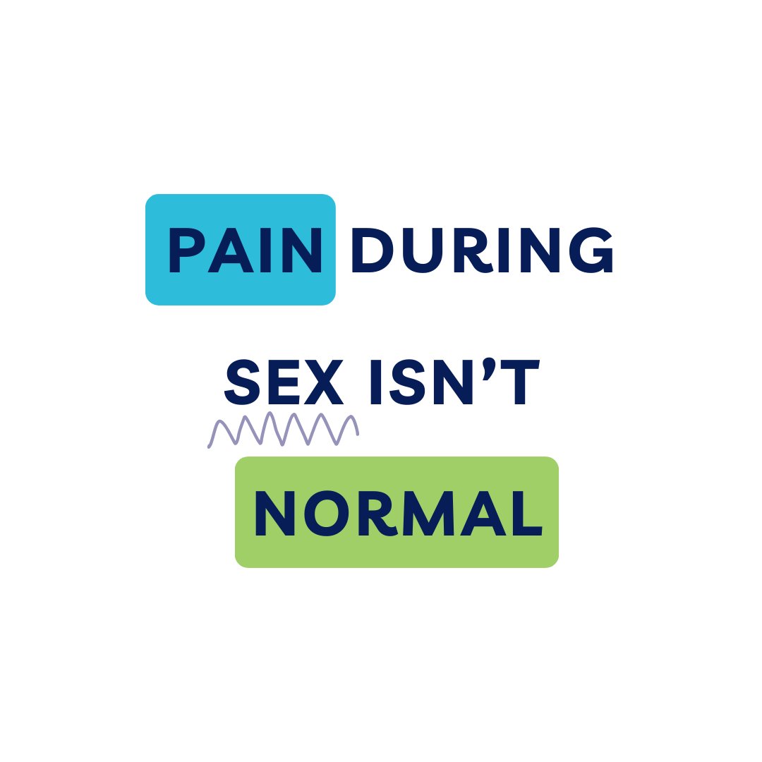 We said it once and we'll say it again - Pain during sex isn't normal! #SexualHealth #WomensHealth #FibroidAwareness Safety info: bit.ly/2LFfyHh