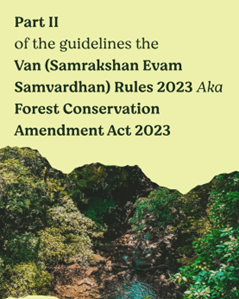 Ok, people, be ready for another🧵on the Horror Story that is the#ForestConservationAmendmentAct2023 and its rules & guidelines-links on earlier analysis at the end of🧵 Long, complex reading, BUT if you care about #India’s #forests #wildlife #tiger, and actually a future with…