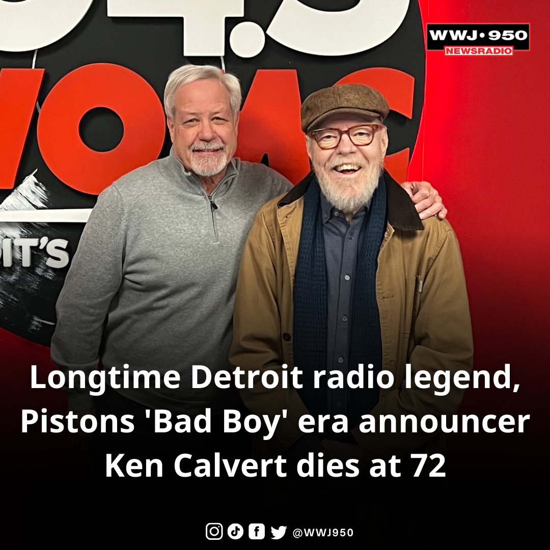 Obituary Cause of Death “Radio legend Ken Calvert, Detroit Pistons