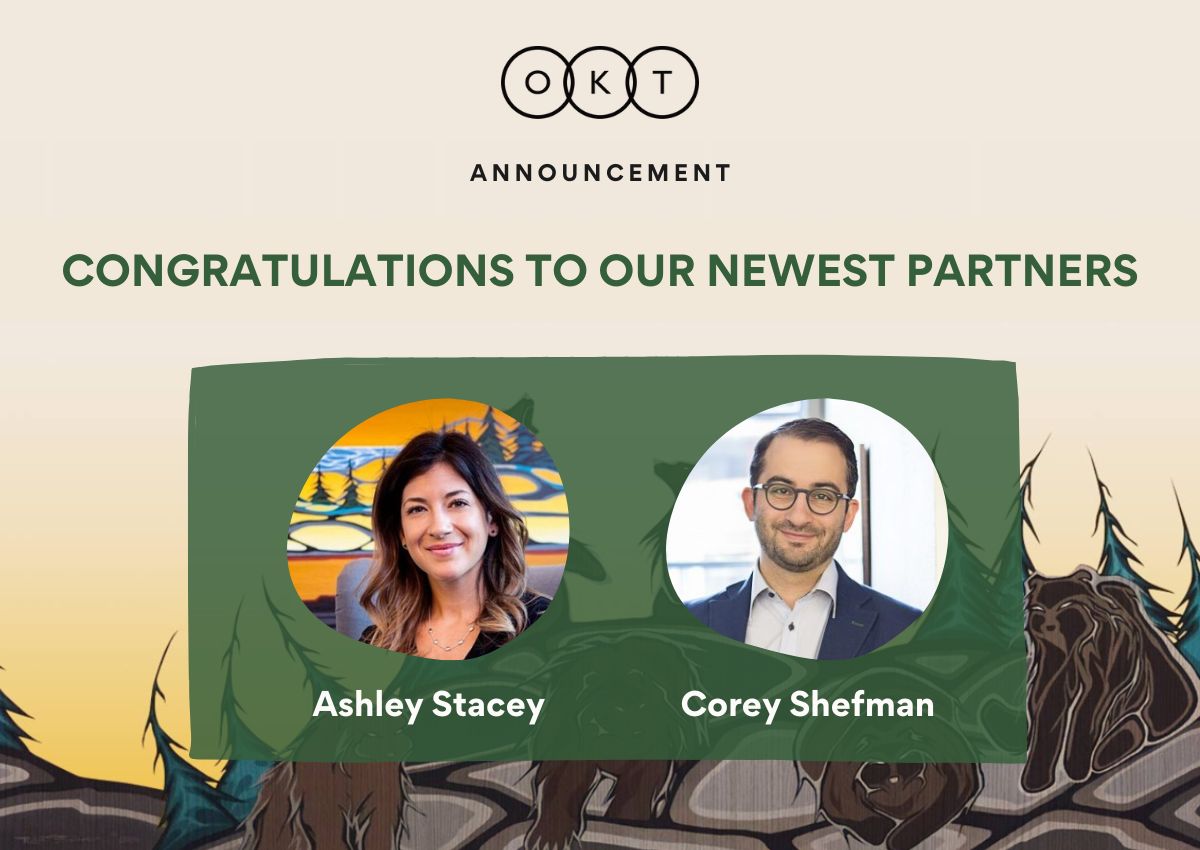 We are proud to announce the addition of two exceptional lawyers, Ashley Stacey and Corey Shefman, to the OKT partnership, effective January 1, 2024. Congratulations to Corey and Ashley on achieving this wonderful career milestone!