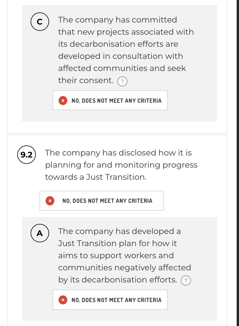 Even a brief look at the Climate Action 100+ assessment of BP’s business would tell you that this ISN’T an appropriate or ethical sponsor for a museum. How, and why, did the Board of the @britishmuseum dismiss this clear evidence and sign a 10-YEAR sponsorship deal?! #dropbp