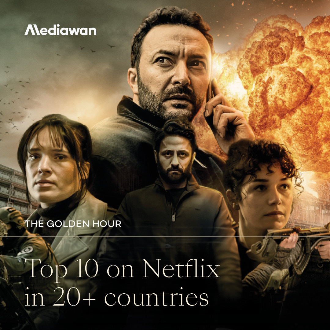 Excellent launch for "The Golden Hour" on Netflix!

The Dutch series produced by NL Films and distributed internationally by #MediawanRights is a sensation on <a href="/Netflix/">Netflix</a>, ranked in the tops 5 and 10 in more than 20 countries including:

🇺🇸USA
🇬🇧UK
🇨🇦Canada
🇫🇷France #2
🇮🇹Italy #5