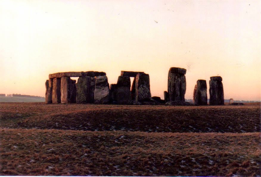 Happy Winter Solstice One night, when I lived in England, a crazy friend suggested we drive to Stonehenge to see the sun rise. We drove for hours in the freezing cold, slept in a hotel for an hour or two and then sat in the parking lot and watched the sun come up. It was amazing