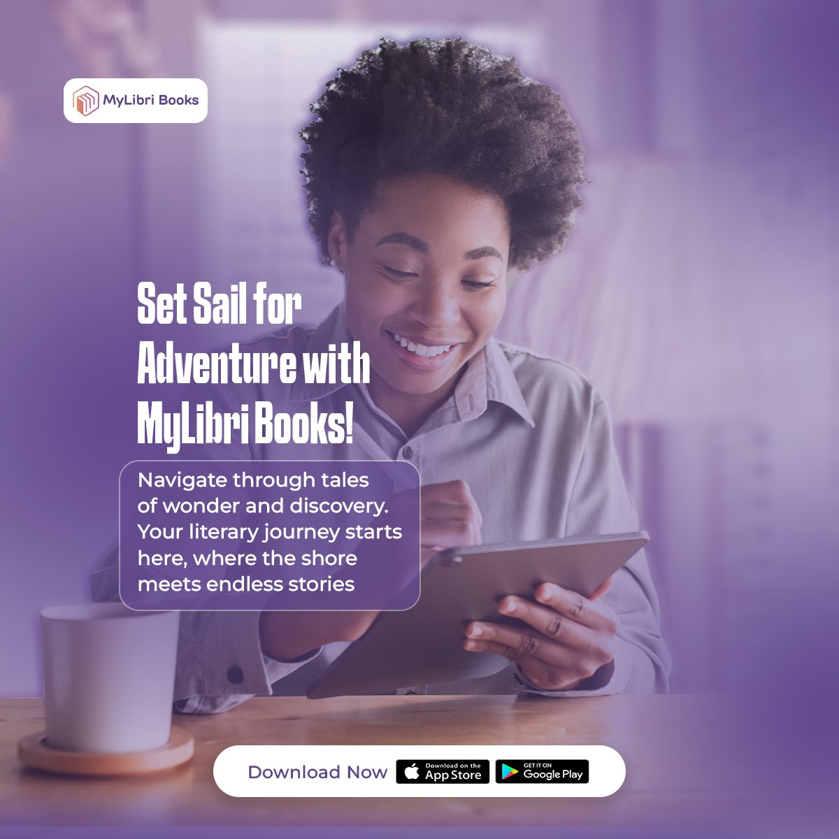 Unlock a world of stories with MyLibri Books! 📚✨

Download now on the App Store and Play Store. Your literary adventure awaits!📱

 #MyLibriBooks #ReadingApp #AppStore #PlayStore