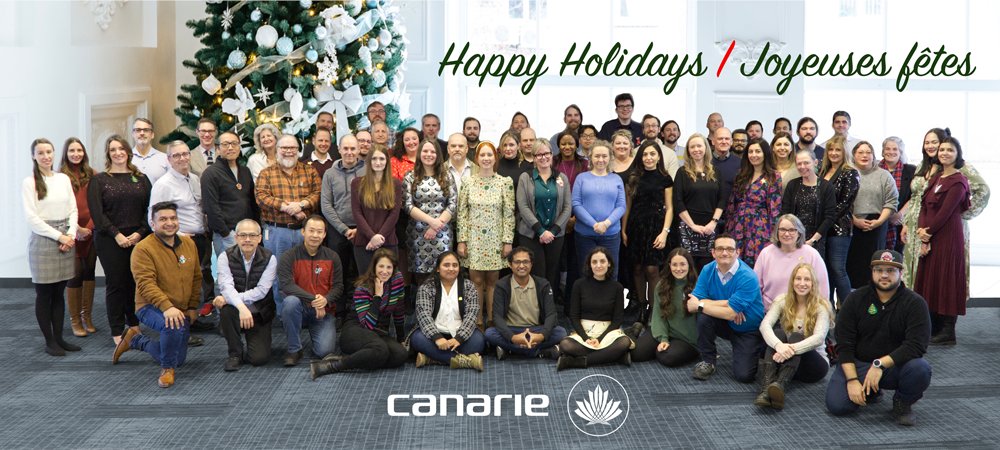 Happy holidays and best wishes for a happy and healthy 2024 from the CANARIE team! We’re grateful for your continued support and engagement and can’t wait to connect and collaborate with you in the new year.