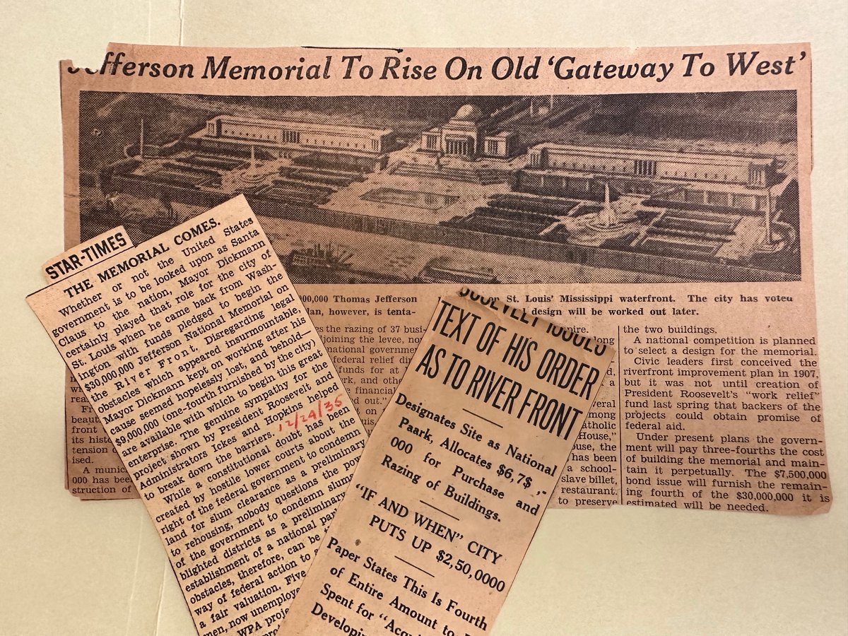 Happy Birthday to Gateway Arch National Park! Eighty eight years ago on this day in 1935, President Franklin D. Roosevelt signed an Executive Order creating this site under the name Jefferson National Expansion Memorial.