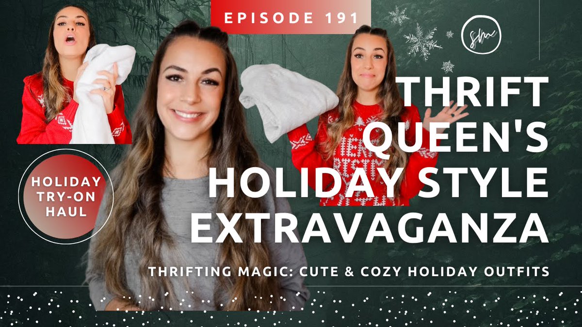 Whether you're a fashionista or just love embracing your unique style, this video is your VIP pass to witness the ultimate blend of comfort and cuteness. No need to sacrifice style for coziness. 🎄✨
#holidayoutfits #Christmas2023
youtube.com/watch?v=zK4Yae…
