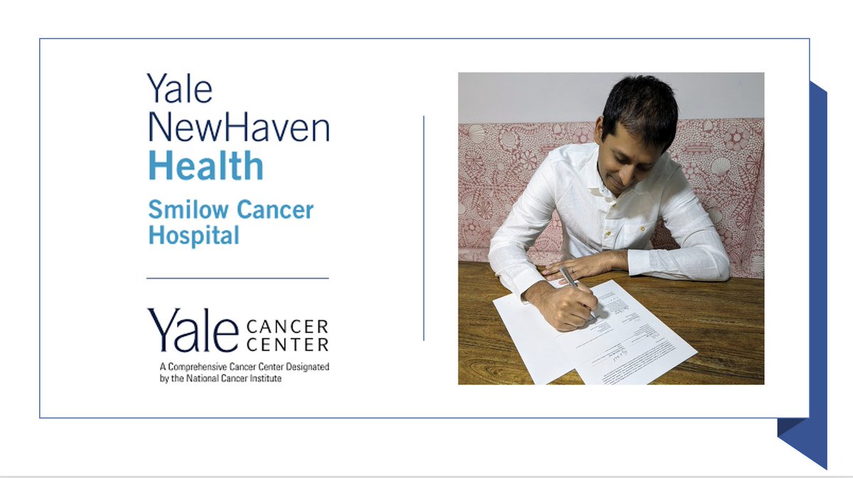 It's official! 👏🏻 We're thrilled to welcome Dr. Raghav Sundar (@sundar__raghav) to Yale Cancer Center and the Division of GI Medical Oncology! He'll join us in 2024 to lead a new Gastroesophageal Cancer Program. @DrRoyHerbstYale @YaleCancer @SmilowCancer @YaleGICancers