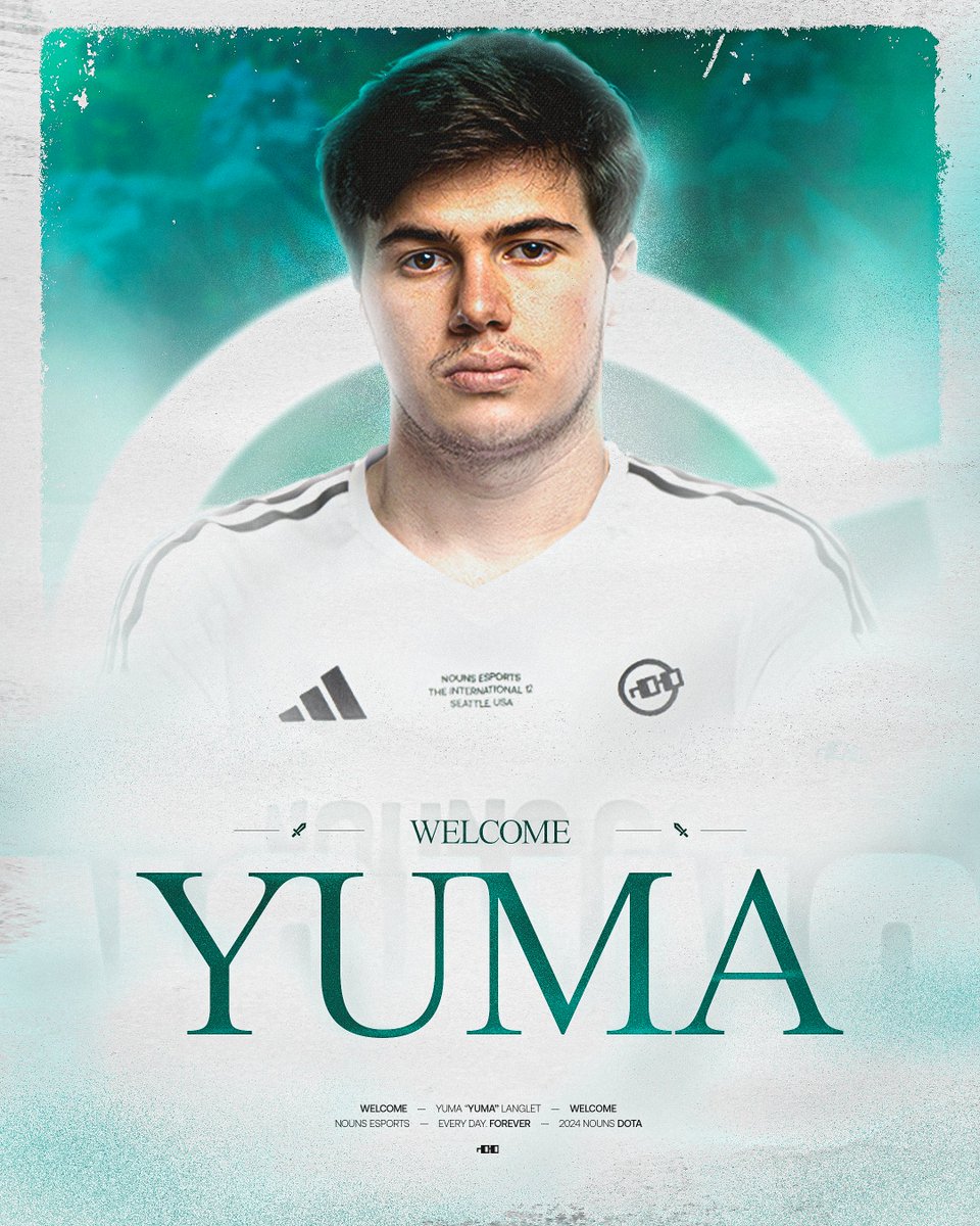 THE CARRY KING IS HERE TO STAY ⌐◨-◨ After a great stint as a stand-in, we're super excited to welcome @yumadota as our new permanent Position 1 player! Time to make 2024 our year! 💪