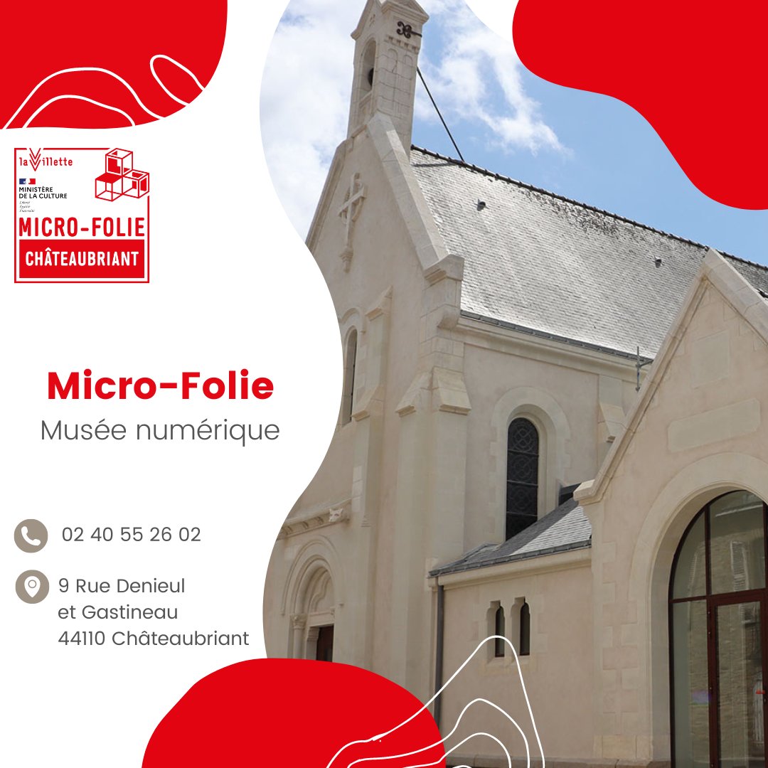 VChateaubriant's tweet image. ✨🕍 La Micro-Folie de #Châteaubriant propose un nouvel #atelier pixel art spécial mangas. Venez #dessiner vos personnages préférés.

📆 Rendez-vous le jeudi 28 décembre, de 14h30 à 16h et pensez à réserver !

Retrouvez toute la programmation par ici ⤵️
shorturl.at/vwzAF