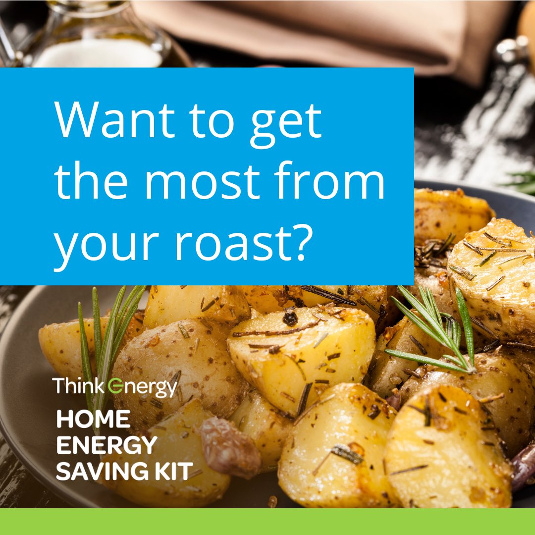 Want to get the most from your roast? Download our free guide today bit.ly/3rqwbyW #energysaving #energysavingtips #festivecooking #christmasdinner #christmascooking #roastdinner #roastpotatoes #energysavingkit #moneysavingtips #savemoney #hackyourbills #100WaysToSave