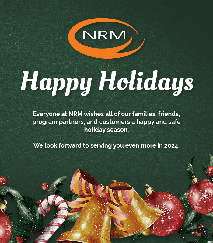 NRM_inc's tweet photo. NRM will be closed on Friday, Dec. 22 and Monday, Dec. 25 so our team can spend the holidays with their families. We wish everyone a happy holiday season. https://t.co/tfrmRPaBgD