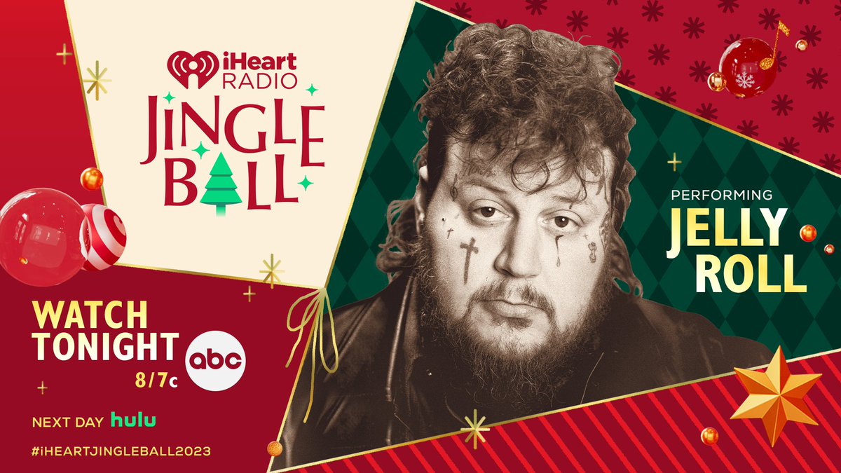 It’s tiiiiiime! Watch our #iHeartJingleBall2023 TONIGHT on @ABCNetwork at 8/7c! Performances, interviews and backstage moments you didn’t get to see!