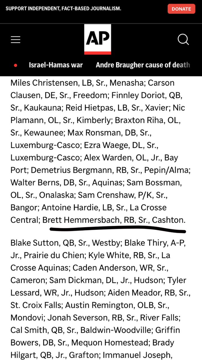 🙏🏽🙏🏽🙏🏽 All-State HM RB🙏🏽🙏🏽🙏🏽