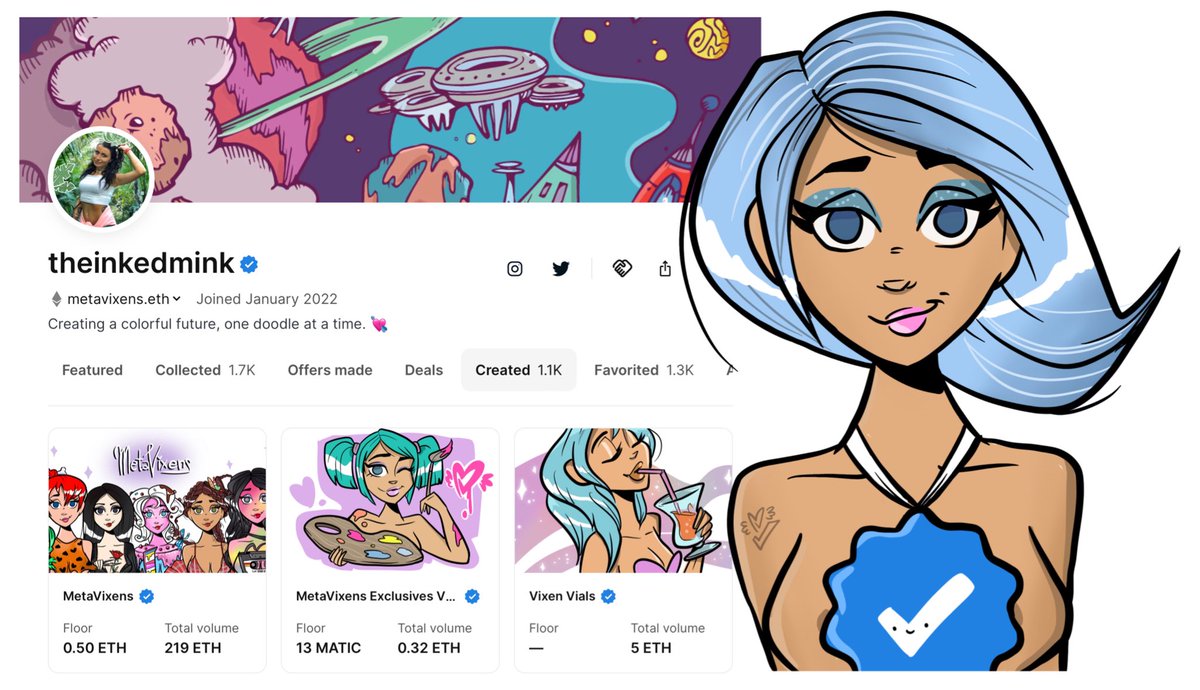 MetaVixens 💎💜 tweet media