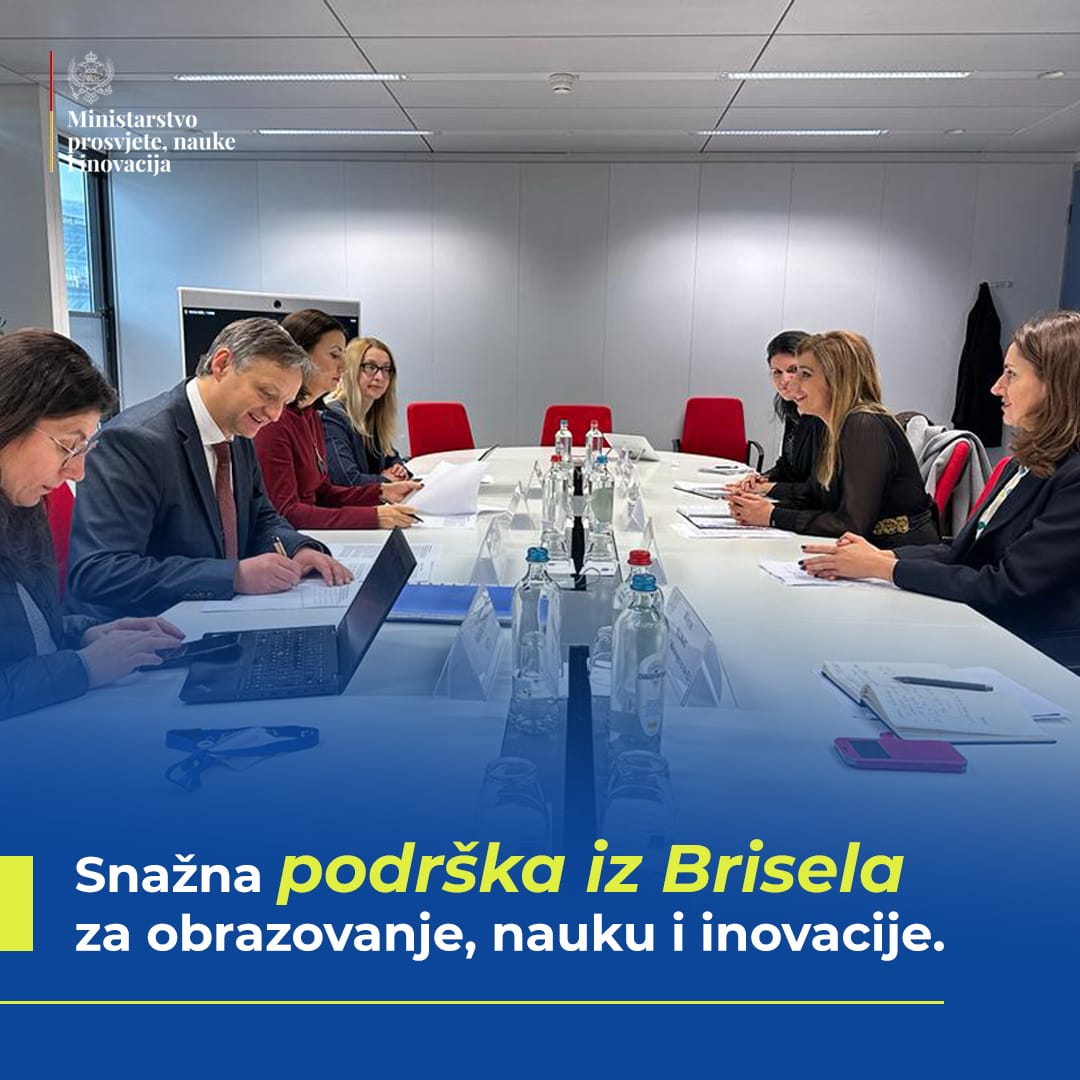 Министарка просвјете, науке и иновација, проф. др Анђела Јакшић- Стојановић, борави у званичној посјети Бриселу, гд‌је се срела са Европском комесарком за иновације, истраживање, културу, образовање и младе, Илианом Ивановом. 

Више на линку:
gov.me/clanak/jaksic-…