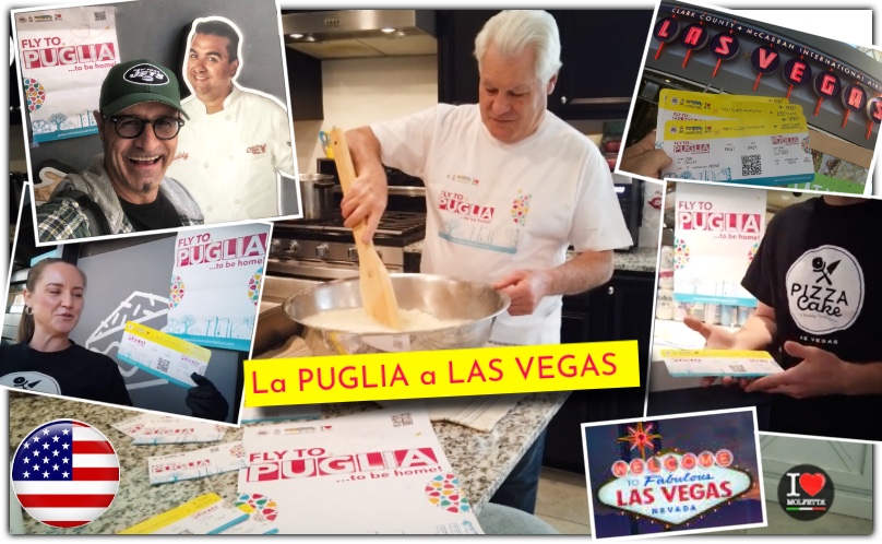 La Puglia atterra a Las Vegas con il progetto 'Fly to Puglia ...to be home'che punta ad un turismo di ritorno #flytopuglia #usa #pizzacake #pugliesinelmondo #turismodelleradici #hobokenitalianfestival #ilovemolfetta #lasvegas  #robertopansini
I❤MOLFETTA
ilovemolfetta.it/content/news_z…