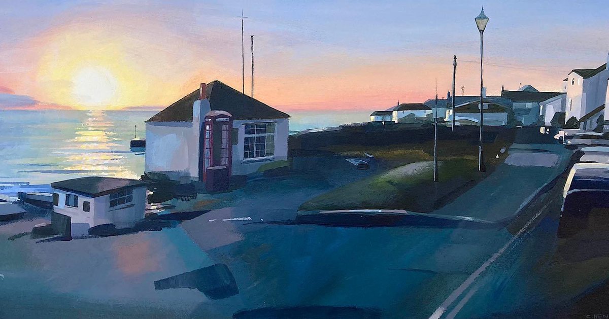 It’s all getting rather chaotic here with incoming daughters and multiple pleasurable goings on.

This is my entry for @HarbourGallery winter exhibition, ‘Roseland Sunrise’ - very appropriate for the shortest day of the year.

#dawn #portscatho #roselandpeninsula #Cornwall