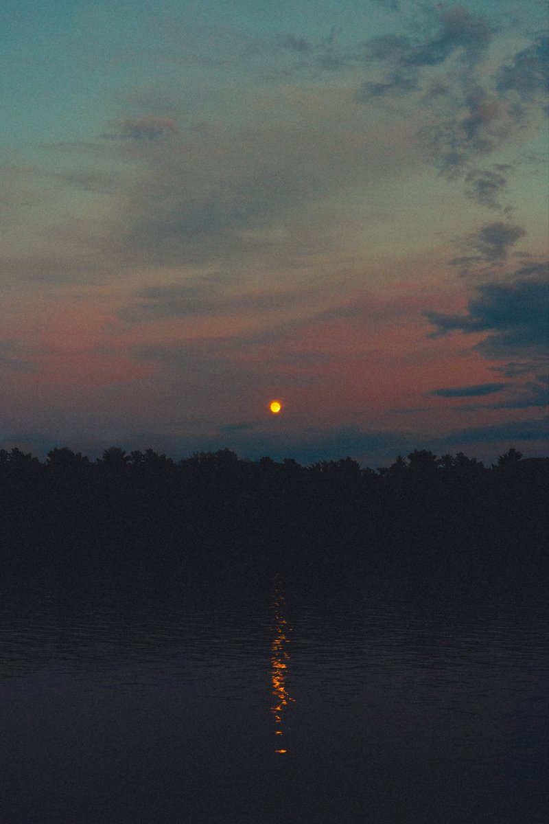 Moonrise on the Lake