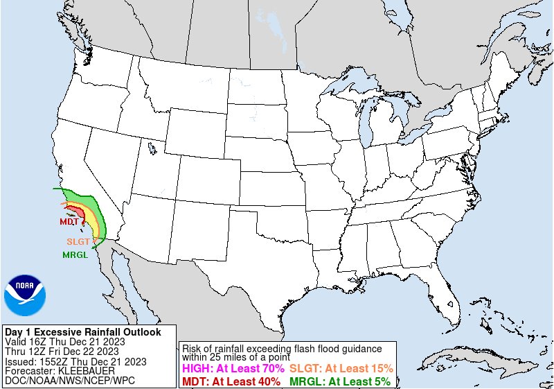 A MODERATE risk is in effect in our Day 1 Excessive Rainfall Outlook. More details: go.usa.gov/cu3Dw